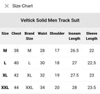 Men's Side Stripe 4 Way Polyester Track Suit