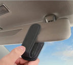 Automaze Leather Car Visor Sunglass Holder - Clip for Car