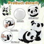 Unisex  Stuffed Animal Slap Bracelets Plush Panda