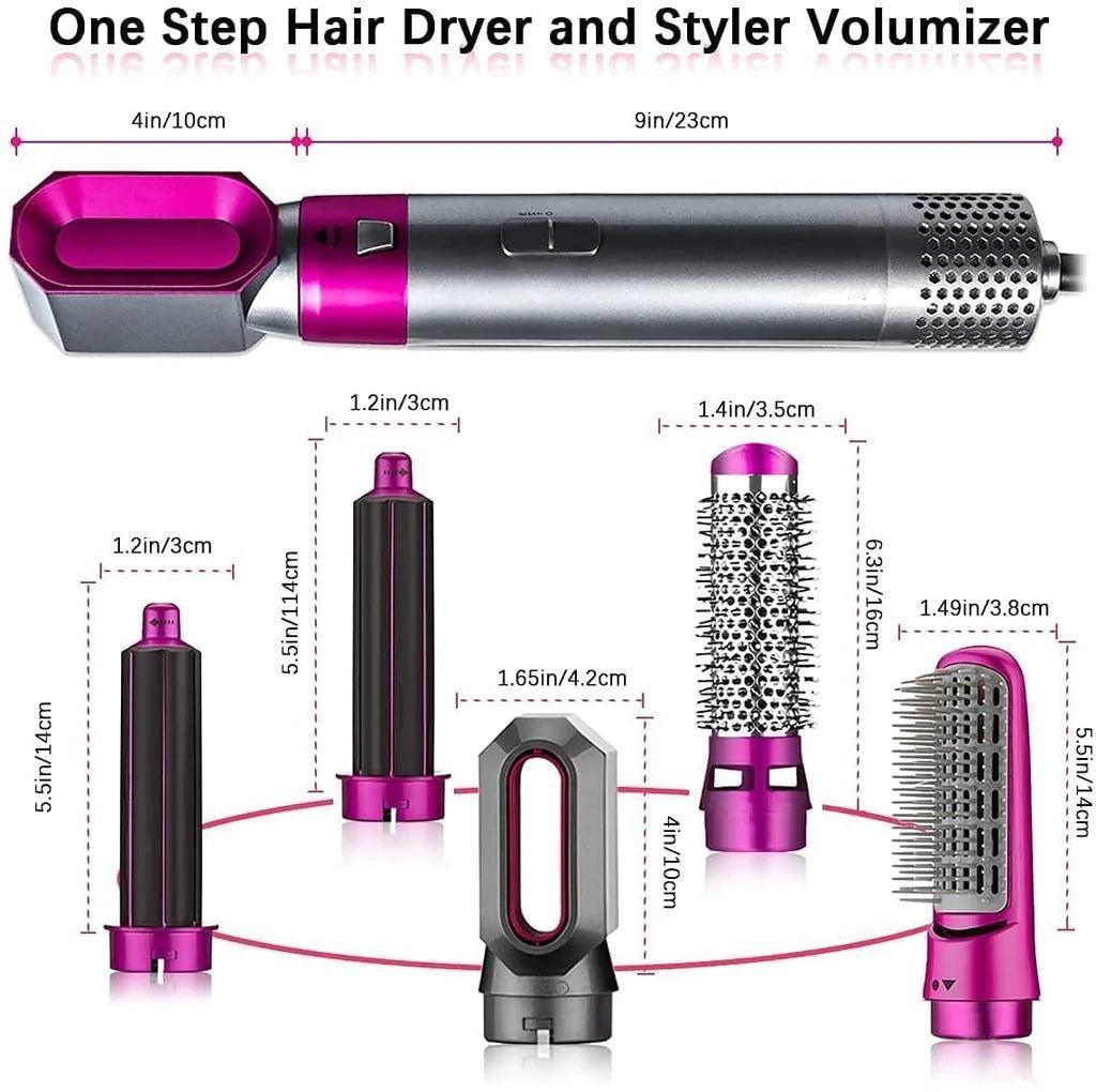 5 in 1 Multifunctional Hair Dryer Styling comb