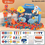 3D Screw Puzzle Box - Drill Screw Tool Set for Kid's
